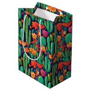 Arizona Saguaro Cactus Medium Gift Bag