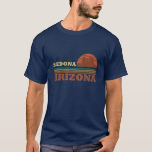 arizona sedona vintage sunset landscape az T-Shirt