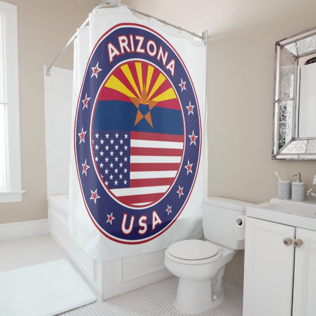 Arizona Shower Curtain (In Situ)