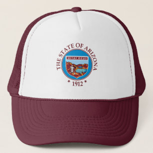 Arizona sign trucker hat