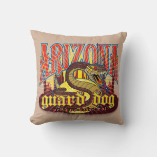 Arizona Snake on Guard Cushion