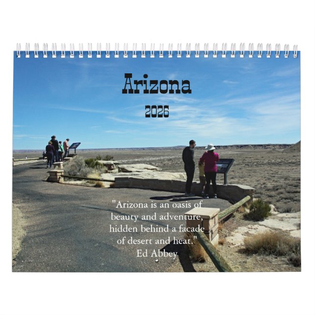 Arizona Southwest Desert Calendar (Cover)