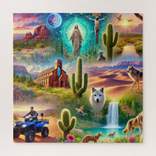 Arizona Spiritual Trip Jigsaw Puzzle