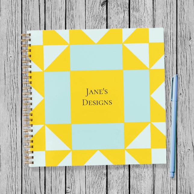 Arizona Star Quilt Block Quilters Notebook (Creator Uploaded)