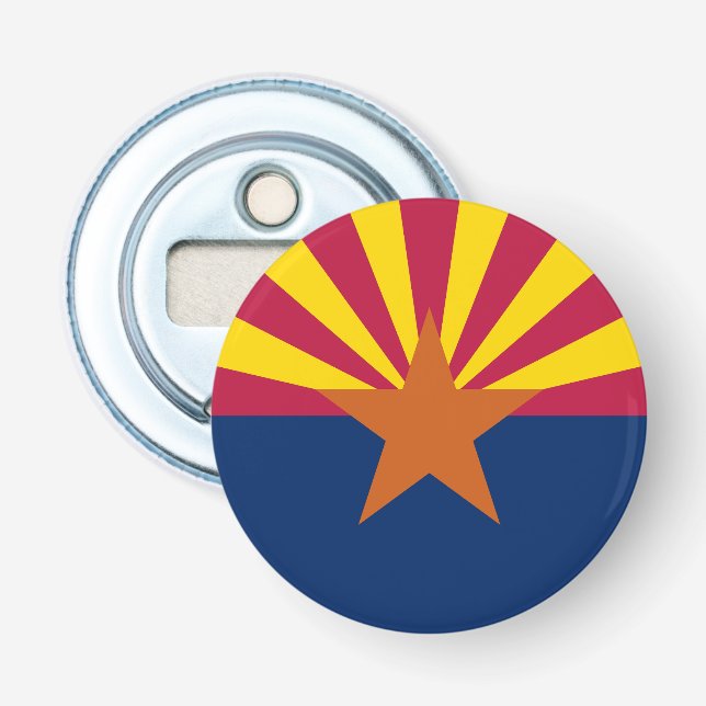 Arizona State Flag Bottle Opener (Front)