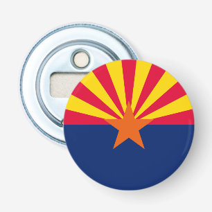 Arizona State Flag Design Bottle Opener
