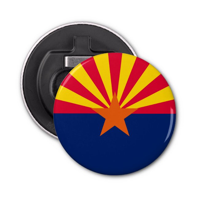 Arizona State Flag Design Bottle Opener (Front)