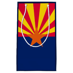 Arizona State Flag Design Small Gift Bag