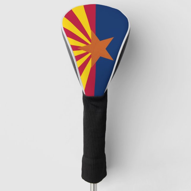 Arizona State Flag Golf Head Cover (Front)