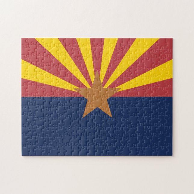 Arizona State Flag Jigsaw Puzzle (Horizontal)