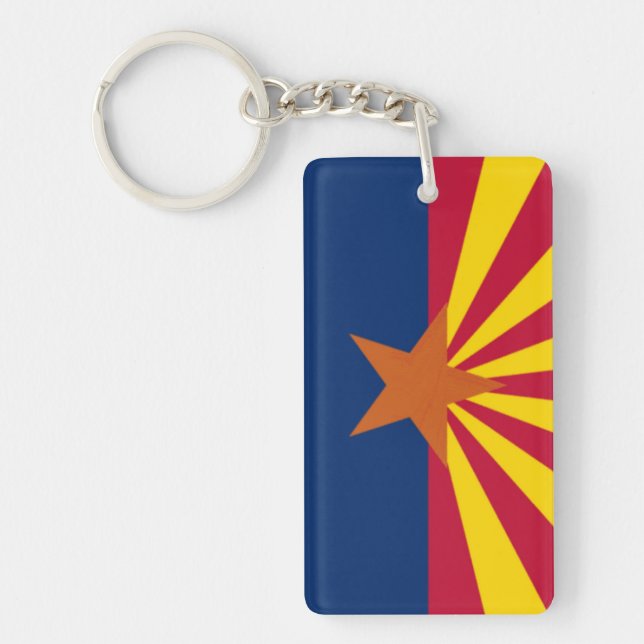 Arizona State Flag Key Ring (Front)