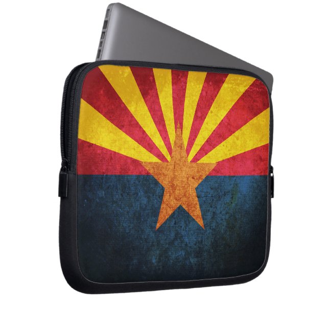 Arizona State Flag Laptop Sleeve (Front Right)