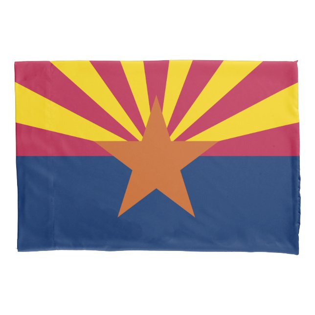 Arizona State Flag Pillowcase (Front)