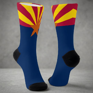 Arizona State Flag Proud Arizonan Socks