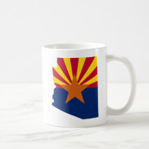 Arizona State Flag Retro Sunset Desert Vibes