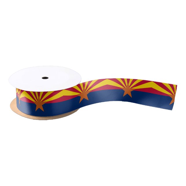 Arizona State Flag Satin Ribbon (Spool)