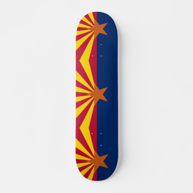 Arizona State Flag Skateboard (Front)