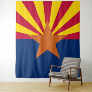 Arizona State Flag Tapestry