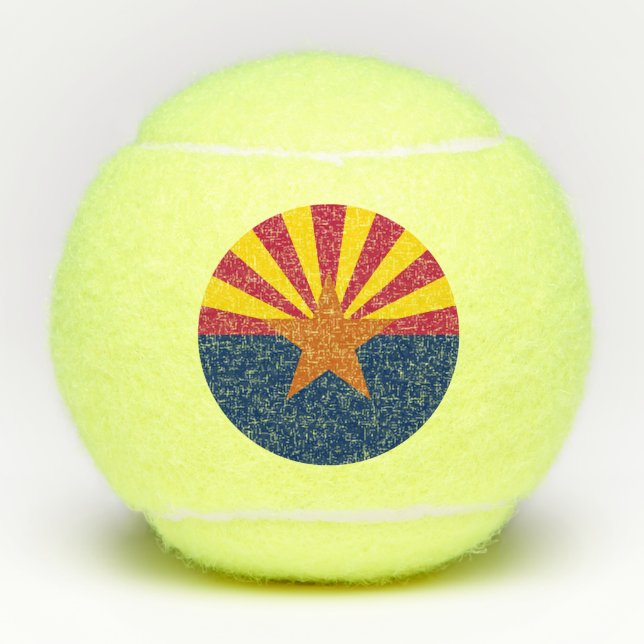 Arizona State Flag Tennis Balls (Front)