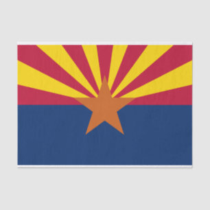 Arizona State Flag Tissue Paper