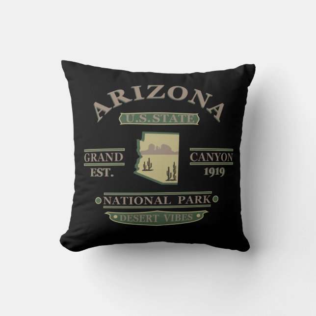 Arizona state Sedona National park grand canyon Cushion (Front)