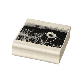 Arizona Sunflower Rubber Stamp