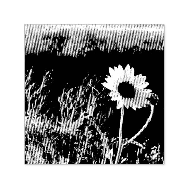 Arizona Sunflower Self-inking Stamp (Design)