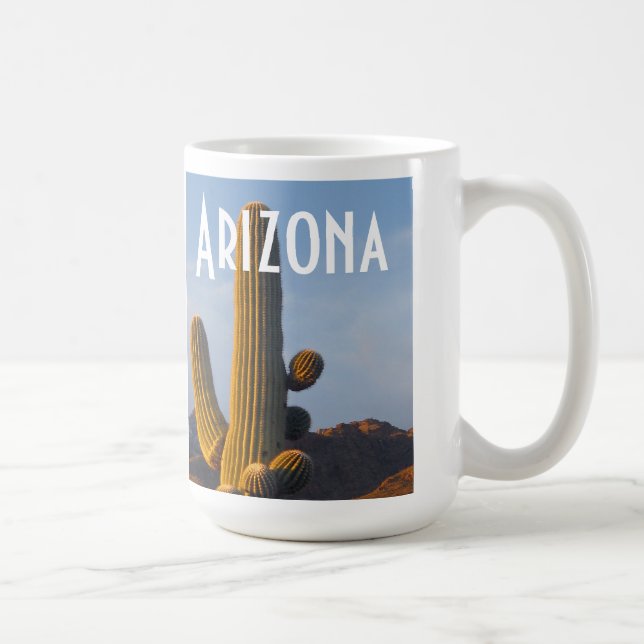 Arizona - Sunlit Saguaro Mug (Right)