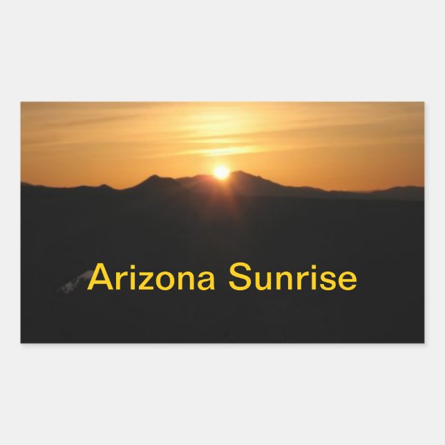 Arizona Sunrrise sticker (Front)