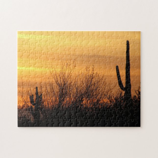 Arizona Sunset-3 Jigsaw Puzzle (Horizontal)