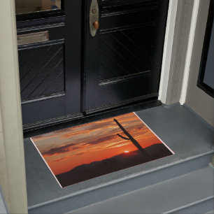 Arizona Sunset, beautiful colors, Doormat