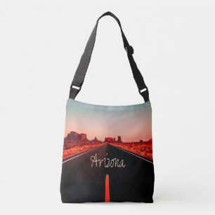 Arizona Sunset Desert Red Rocks Crossbody Bag