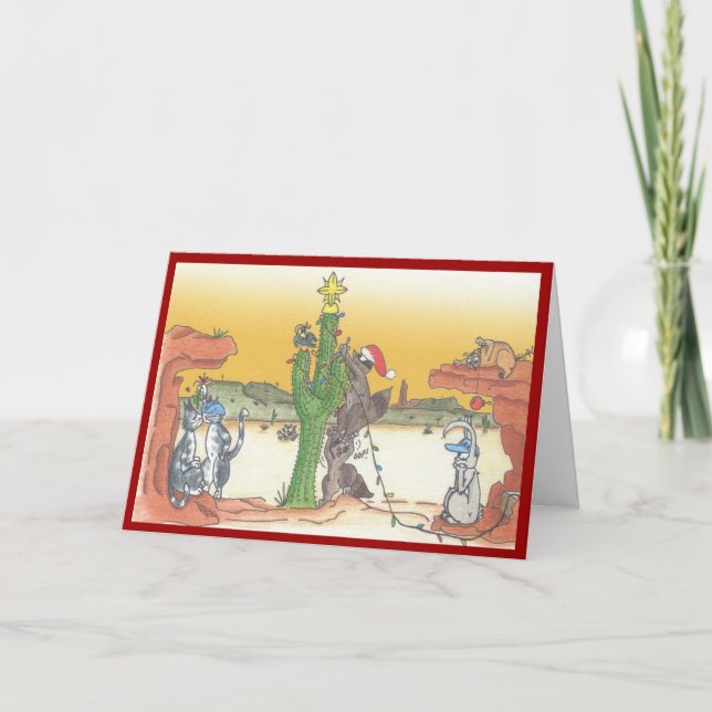 Arizona Sunset Holiday (Front)