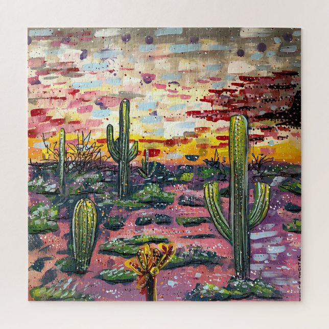 Arizona Sunset Puzzle (Vertical)