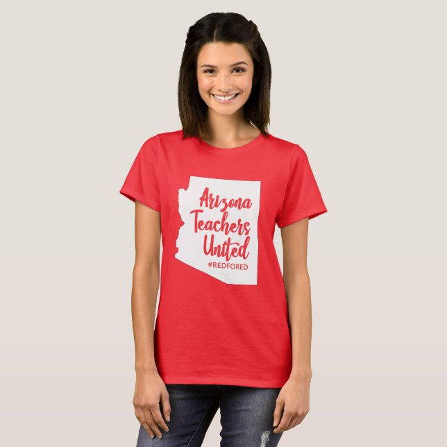 Arizona Teachers United Tshirt (Front Full)