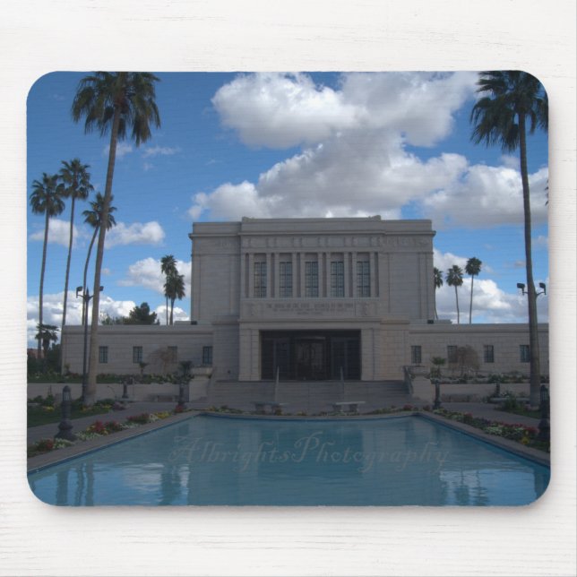 Arizona Temple Mouse Pad (Front)
