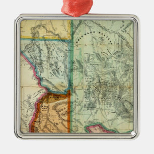 Arizona Territory Metal Tree Decoration