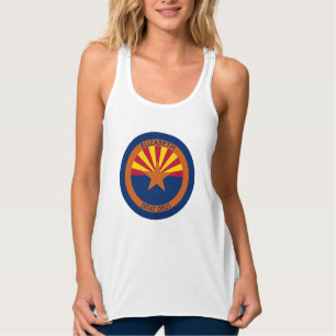 Arizona The Copper State Personalised Flag Singlet