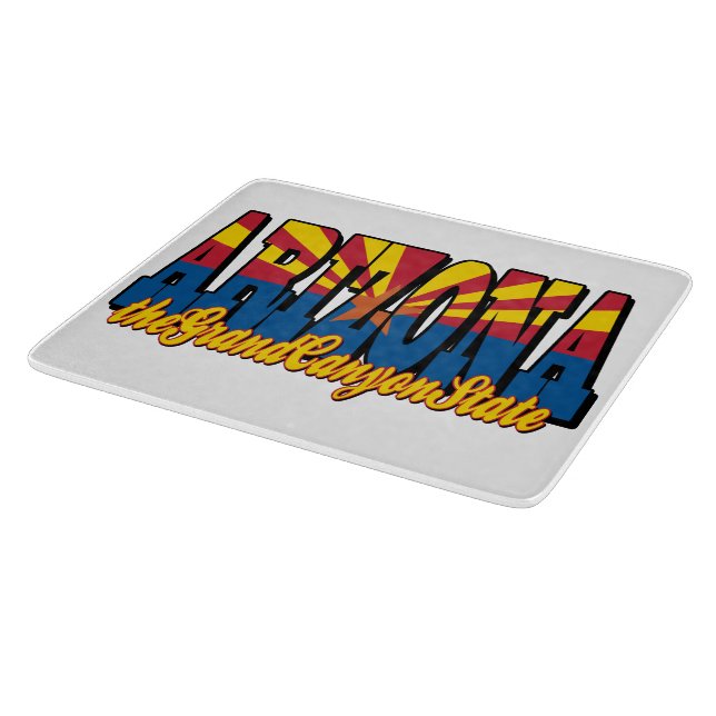 Arizona the Grand Canyon State Cutting Board (Corner)