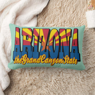 Arizona the Grand Canyon State Lumbar Cushion