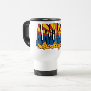 Arizona the Grand Canyon State Travel Mug