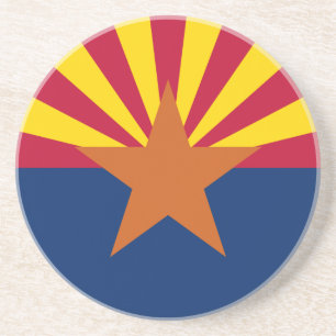 Arizona The Grand Canyon State US Flag Coaster