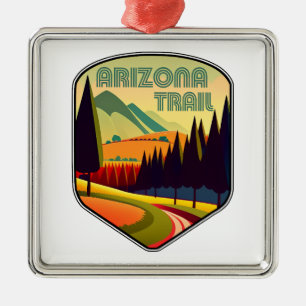 Arizona Trail Colors Metal Tree Decoration
