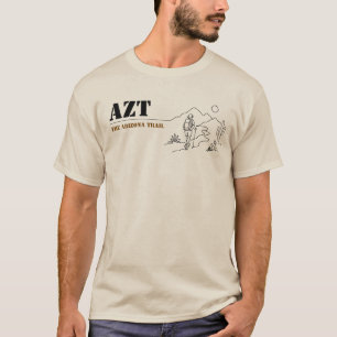 Arizona Trail Hiker in desert minimalist design T-Shirt