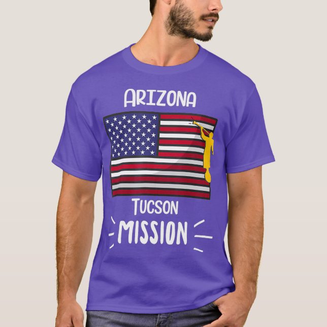 Arizona Tucson Mormon LDS Mission Missionary T-Shirt (Front)