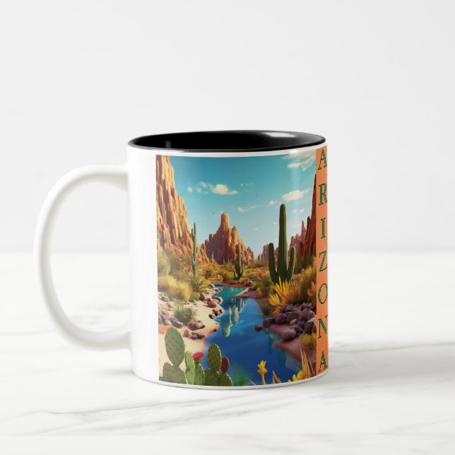 Arizona  Two-Tone coffee mug (Left)