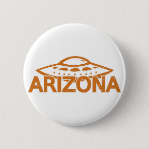 Arizona UFO 6 Cm Round Badge