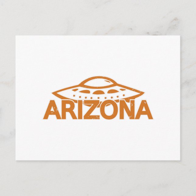 Arizona UFO Postcard (Front)