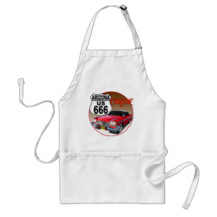 Arizona US Route 666 - Christine Standard Apron
