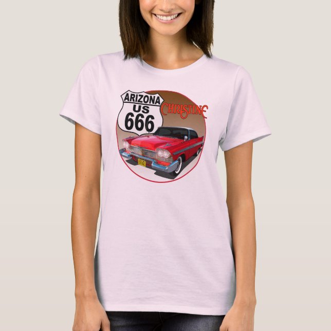Arizona US Route 666 - Christine T-Shirt (Front)